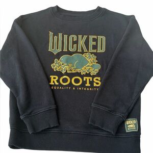 Roots X Wicked Crew Sweatshirt Limited Edition Collection Kids Size XL